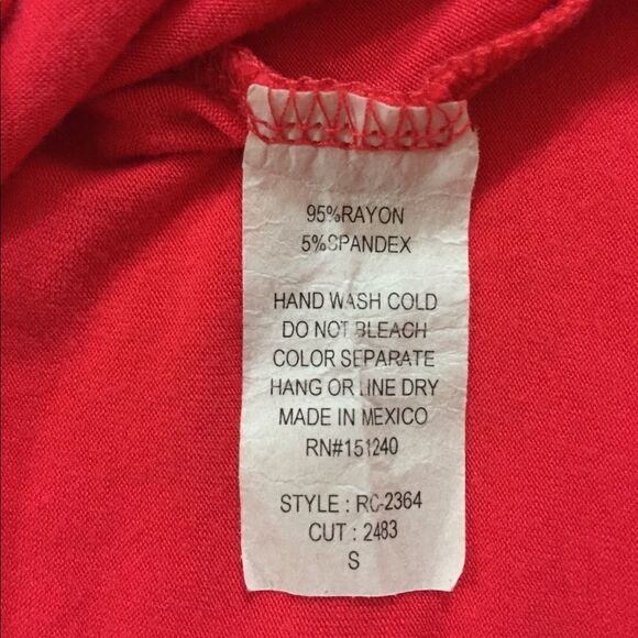 Rolla Coster Red Maxi Dress Size Small - Picture 6 of 6